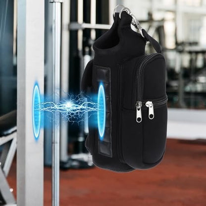 Magnetic Insulated Water Bottle Holder Bag
