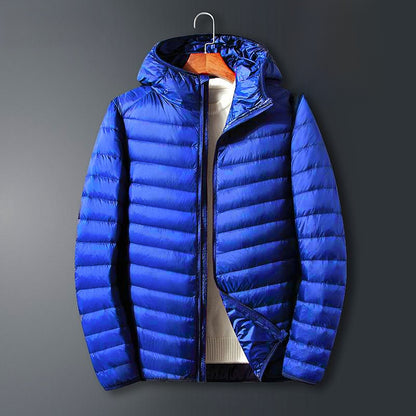 Men's Lightweight Hooded Down Jacket