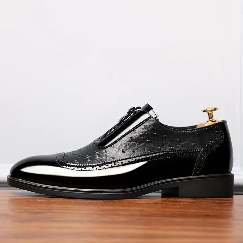 Men's leather shoes