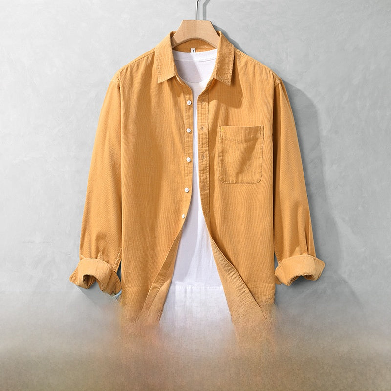 Men's Cotton Corduroy Shirt Jacket