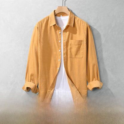 Men's Cotton Corduroy Shirt Jacket