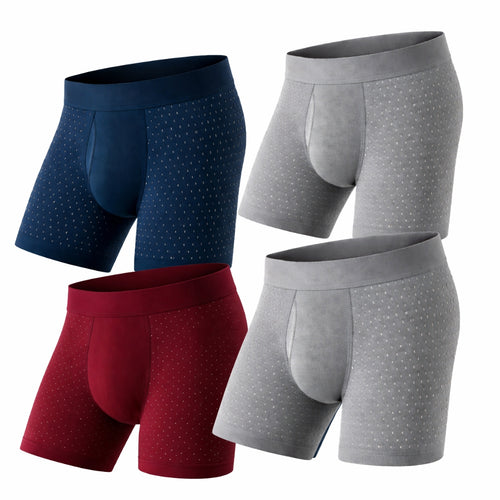 4-Pack Blue and Gray and Red and Gray