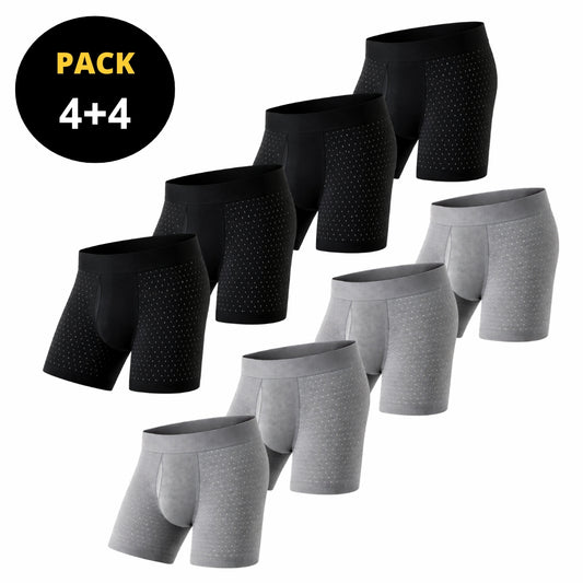 8-Pack (4 Black + 4 Gris)