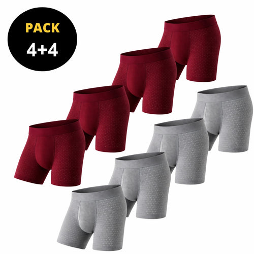 8-Pack (4 Red + 4 Gris)