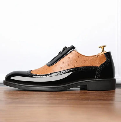 Men's leather shoes