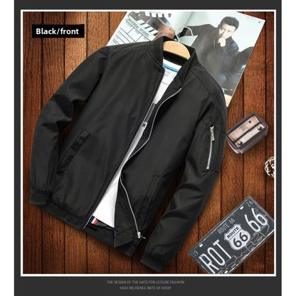 Men's Fashion Urban Stand Collar Jacket
