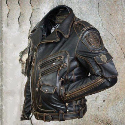 Men's leather jacket
