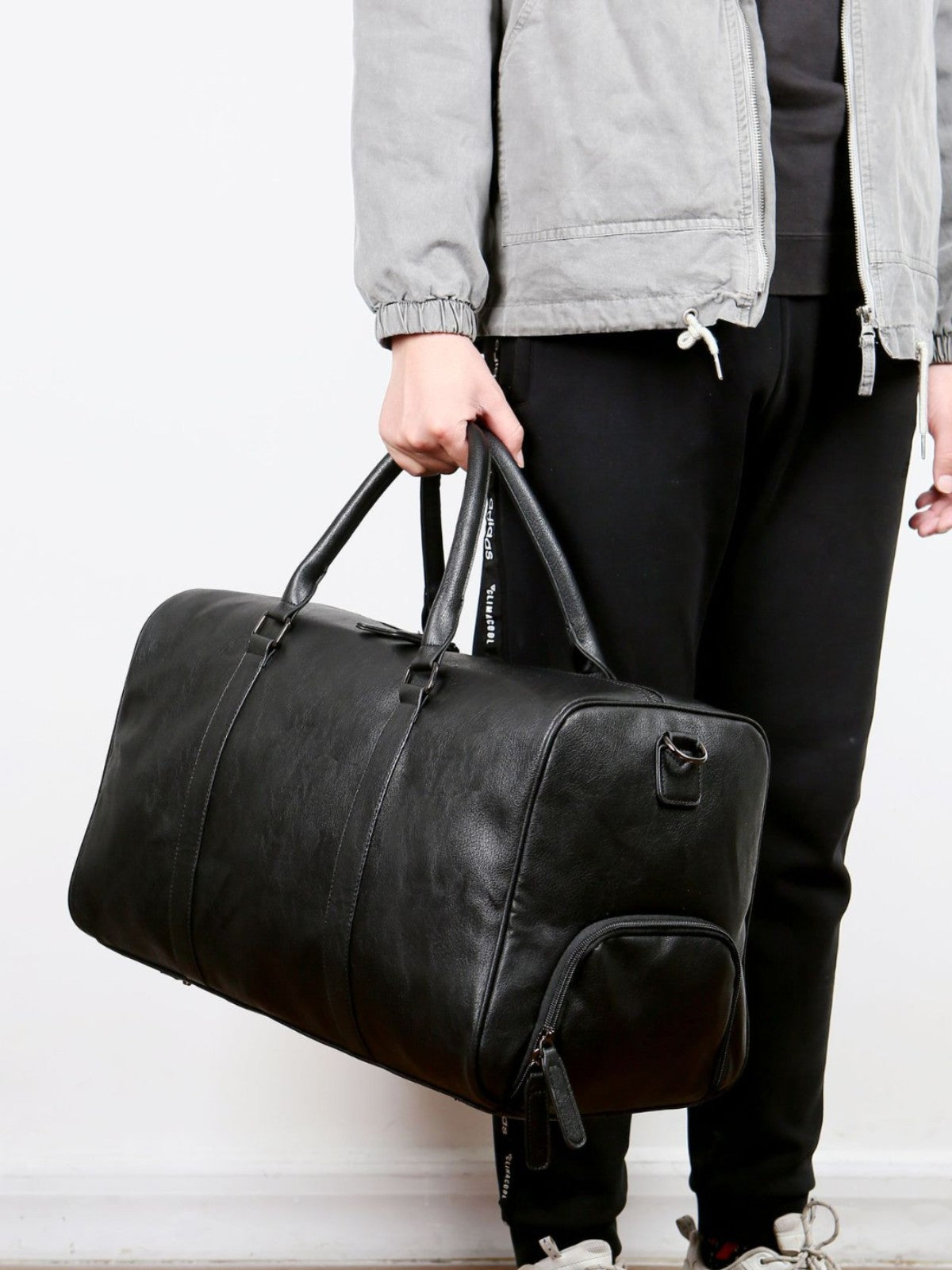 Men's Leather Travel Bag