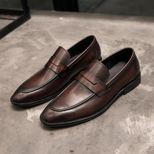 men's leather shoes