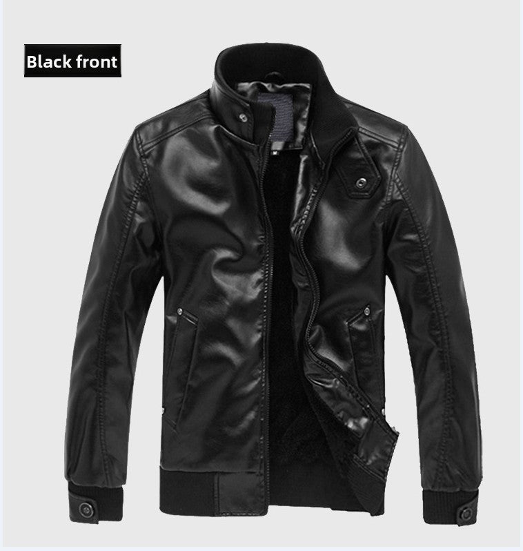 men's leather jacket