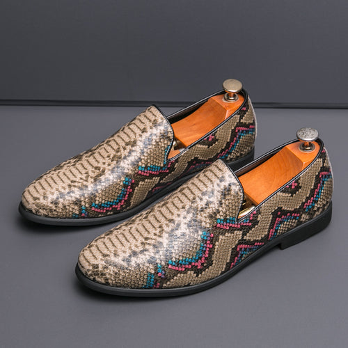 Men's Formal Leather Shoes Pointed Toe Business Wedding Oxford Shoes