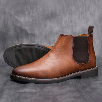 Men's Classic Chelsea Boots Fashion Retro Ankle Boots