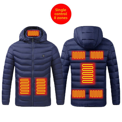 USB Electric Heating Winter Jacket for Men and Women