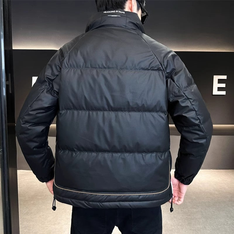 Men's Solid Color Down Jacket