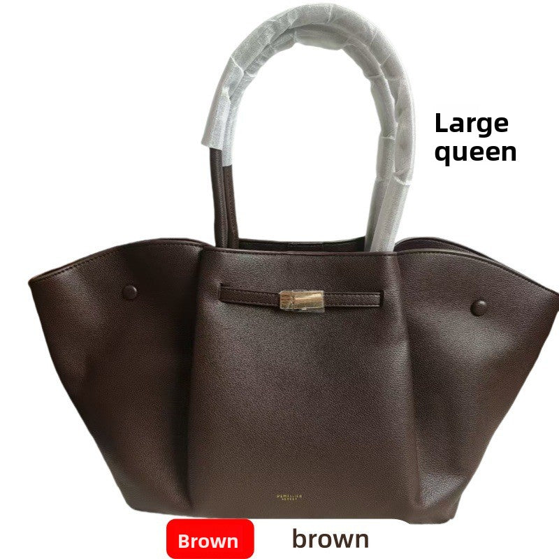 leather tote bag