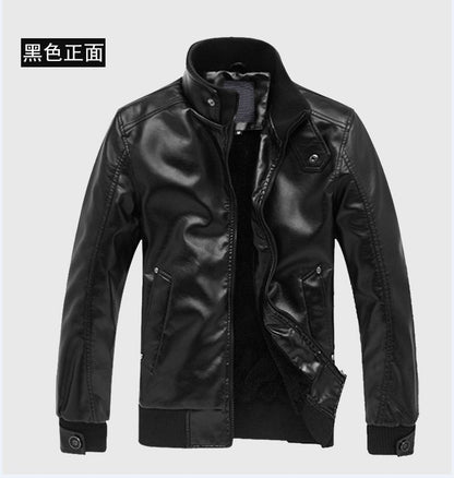 men's leather jacket
