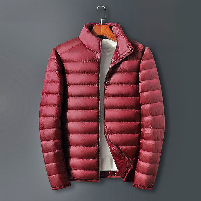 Men's Lightweight Hooded Down Jacket