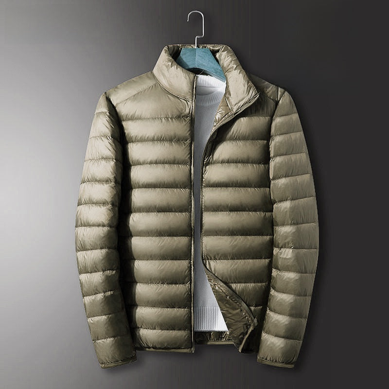 Men's Lightweight Hooded Down Jacket