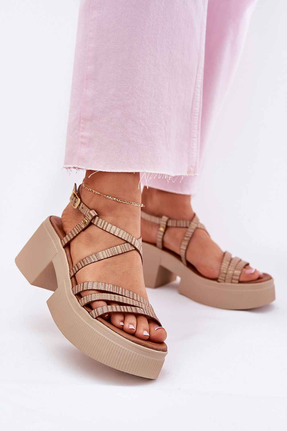  Heel sandals model 214994 Step in style 