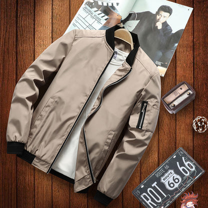 Men's Fashion Urban Stand Collar Jacket