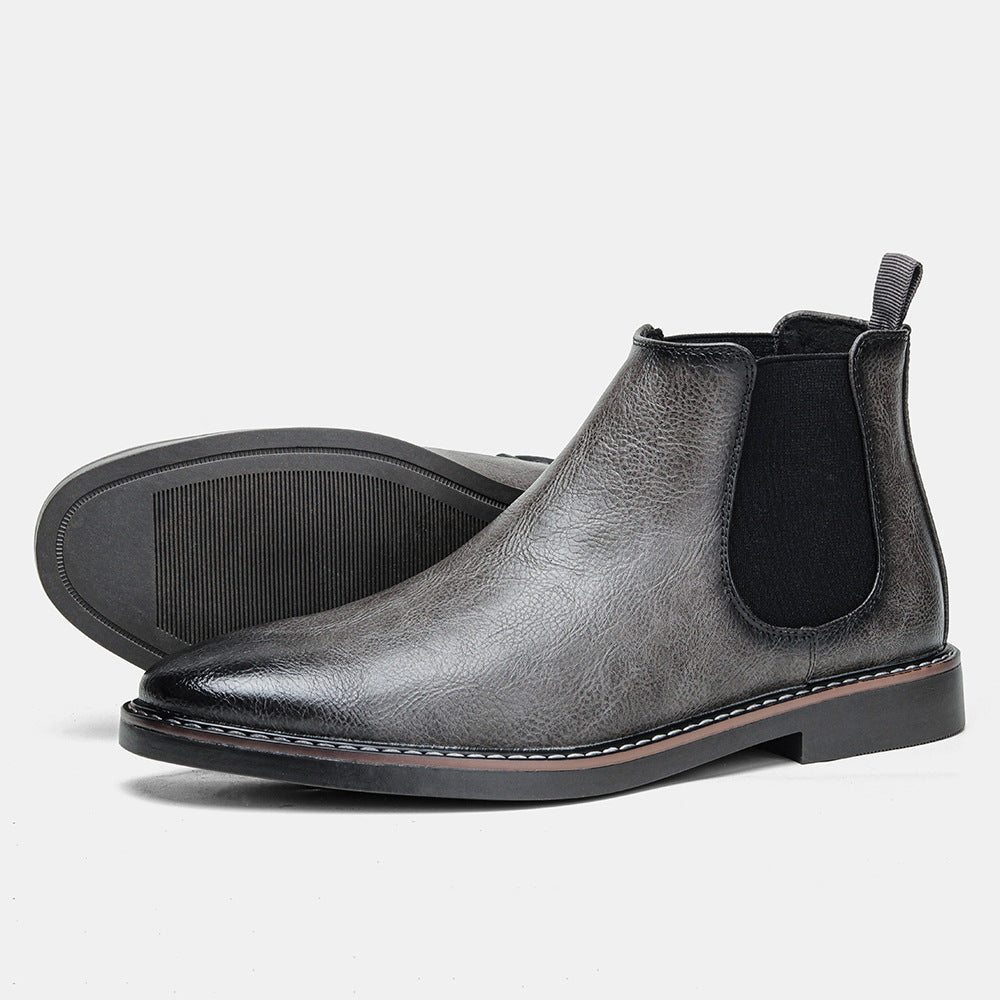 Men's Classic Chelsea Boots Fashion Retro Ankle Boots