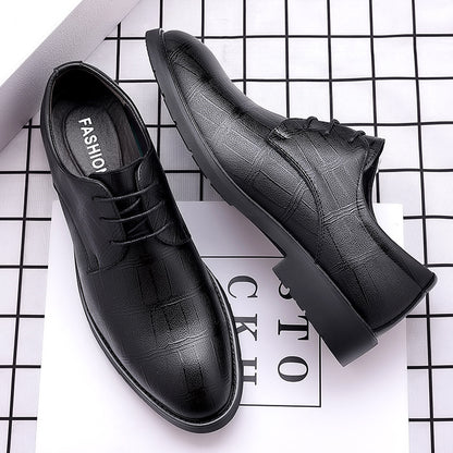 Leather men's shoes
