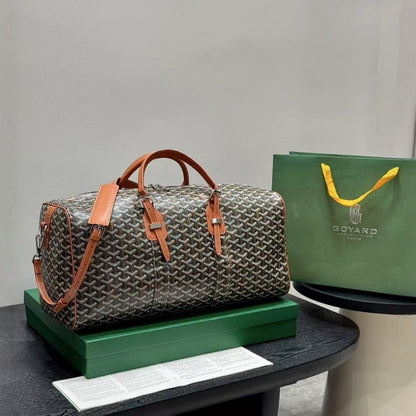 Printed travel bag and fitness bag