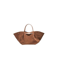 Brown suede small