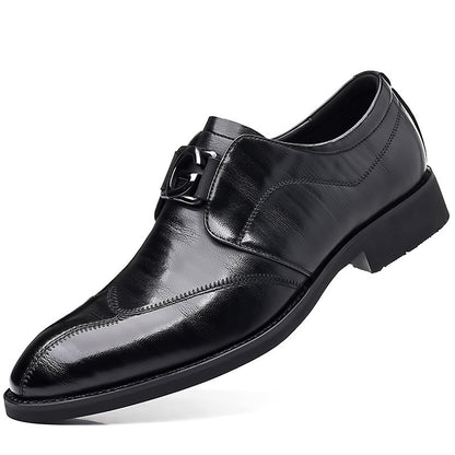 Formal leather shoes, British casual shoes for men