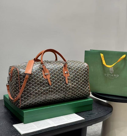 Printed travel bag and fitness bag