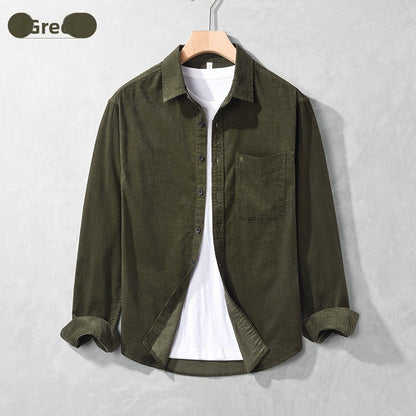 Men's Cotton Corduroy Shirt Jacket