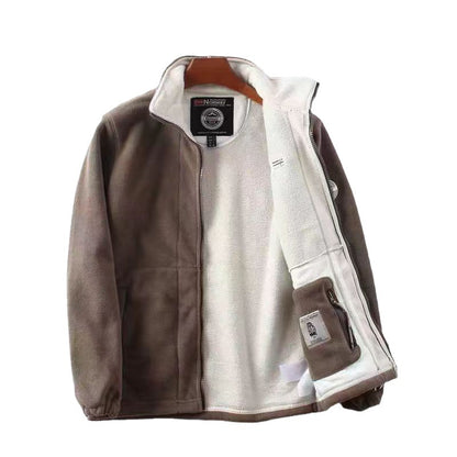 Men's Thickened Double-Sided Polar Fleece Jacket