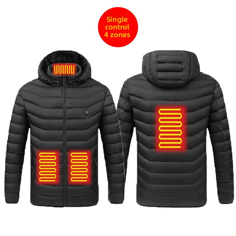 USB Electric Heating Winter Jacket for Men and Women