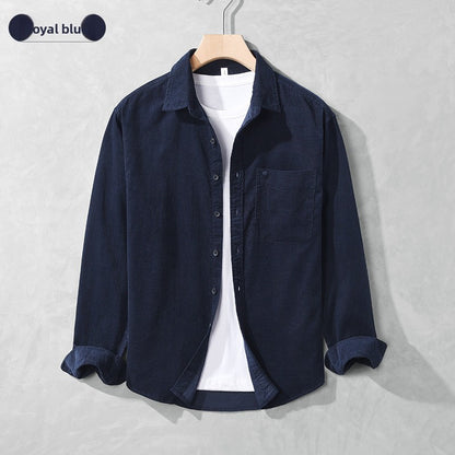 Men's Cotton Corduroy Shirt Jacket