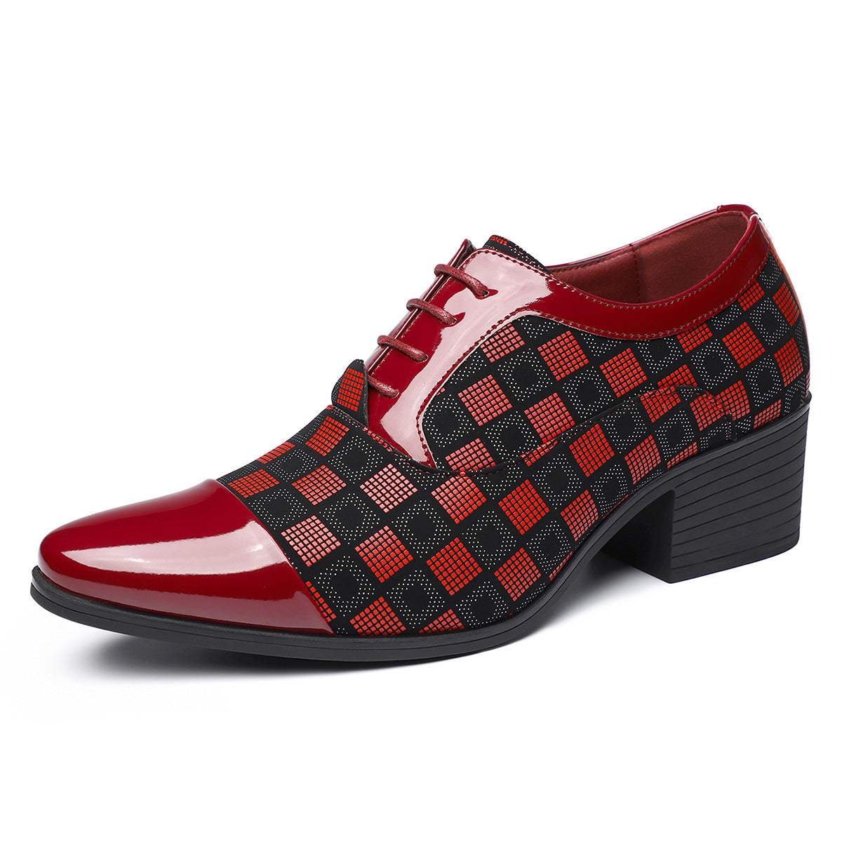 Men's Fashionable Pointed Toe Casual Leather Shoes