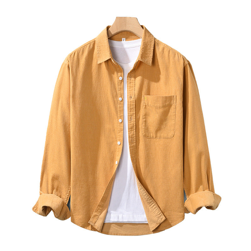 Men's Cotton Corduroy Shirt Jacket