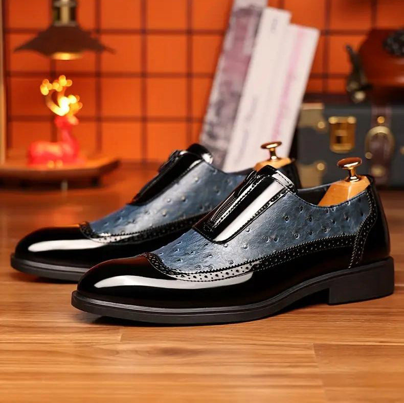 Men's leather shoes
